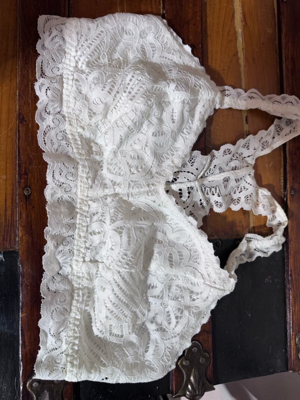 Maurices Lace Bralettes, One Black, One White